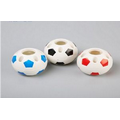 Football shaped pencil/brush pot